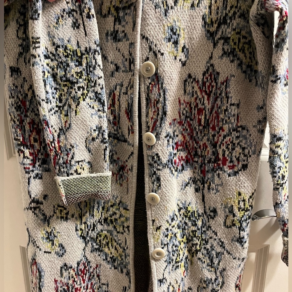 Sundance Multicolored Comfortable Long Sweater, S… - image 2